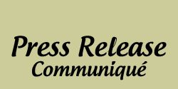Media Advisory - Dave Ritchie Press Conference following a meeting with Labour Minister Claudette Bradshaw