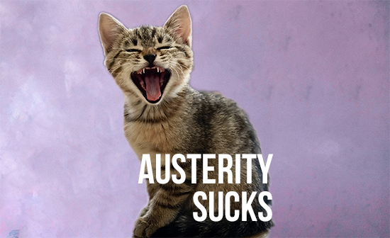 Austerity Sucks! There, I said it.