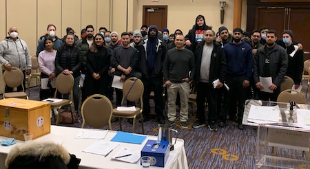 Solid first agreement for IAM members at Vision Truck