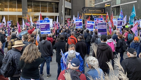 Message urgent de la FTO -  DEMAIN, vendredi 4 novembre - Points de piquetage pour la grève du SCFP-CSCSO  