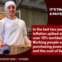 World Day for Decent Work : It’s Time for a Pay Rise
