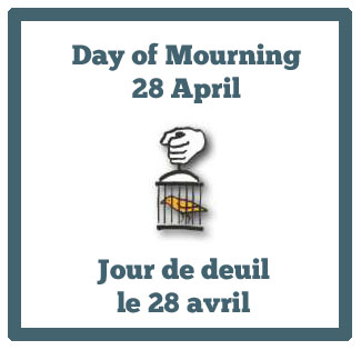 28 April - Day of Mourning for Person’s Killed or Injured in the Workplace